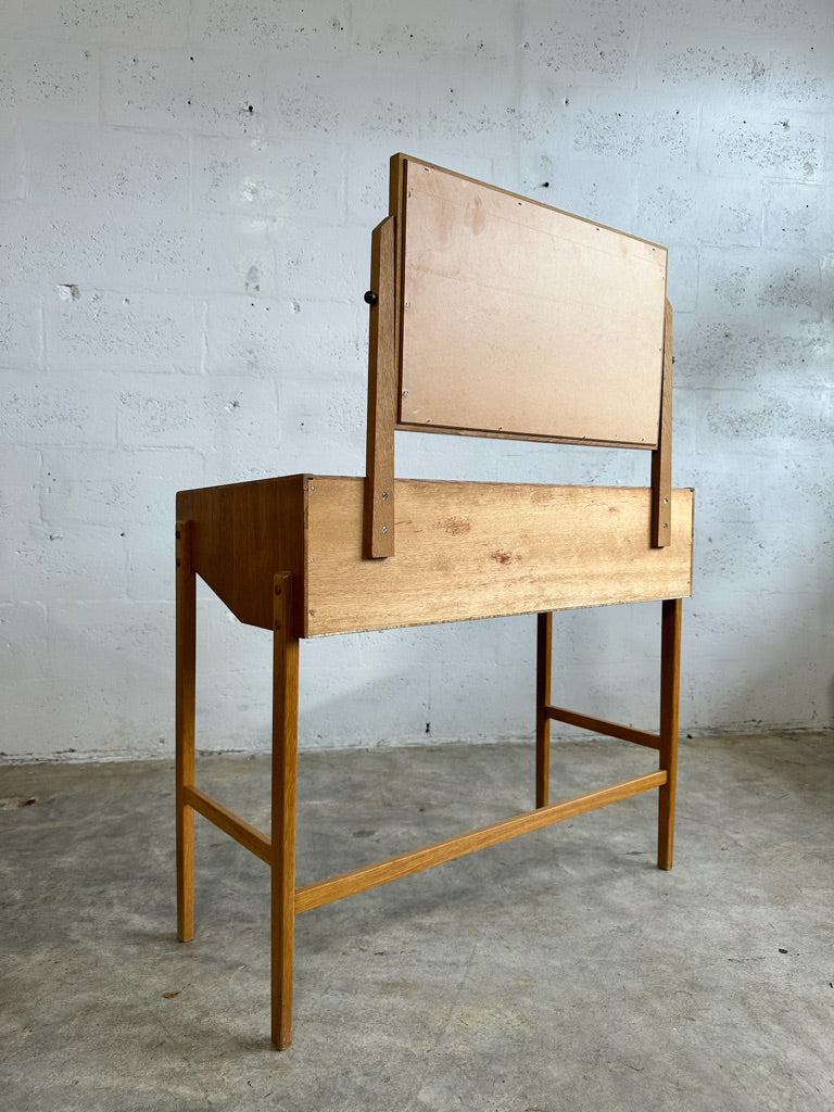 Mid Century Swedish Modern Vanity or Dressing Table