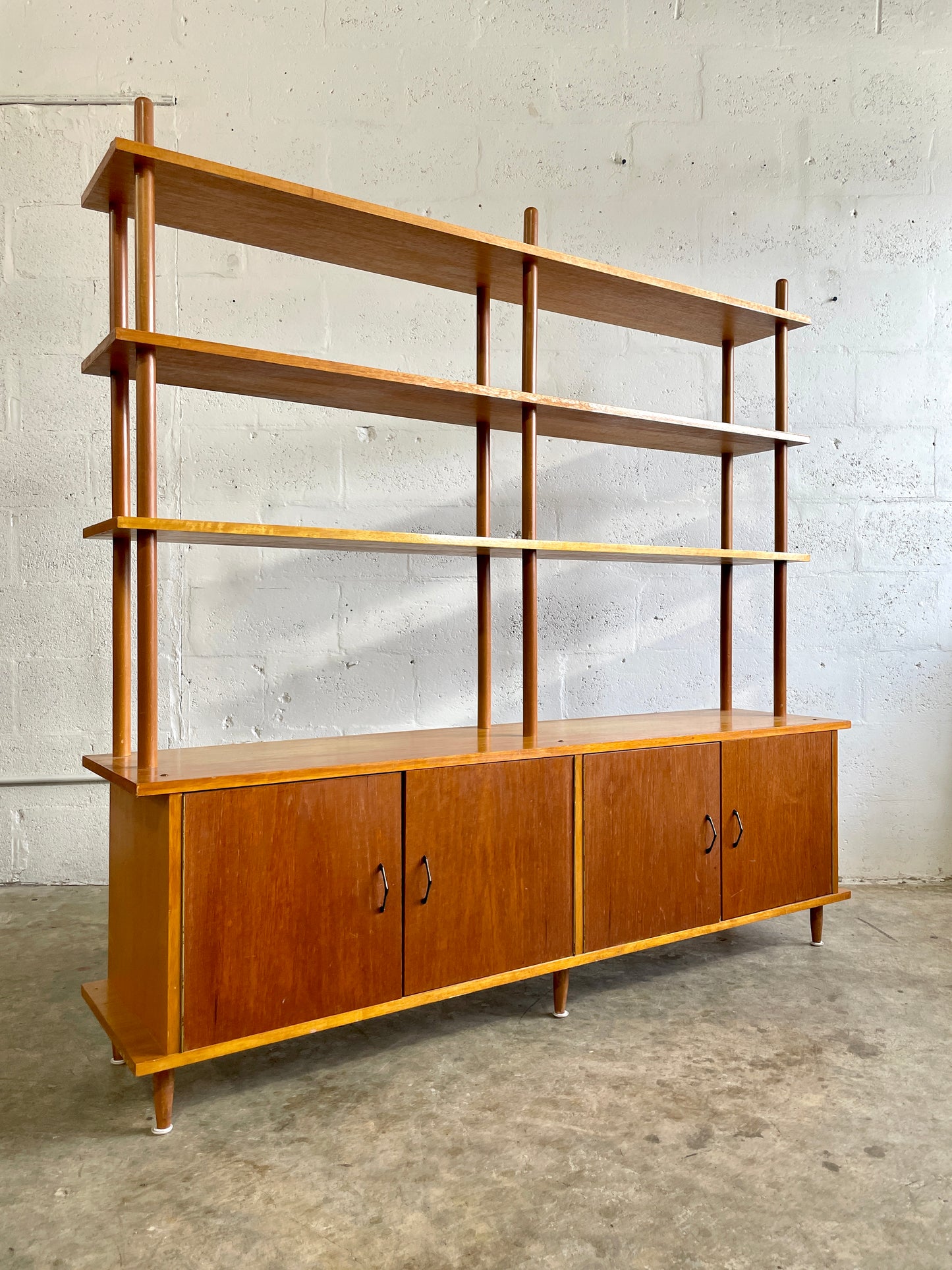 Scandinavian Modern Bookcase by Lutjens for Gouda den Boer