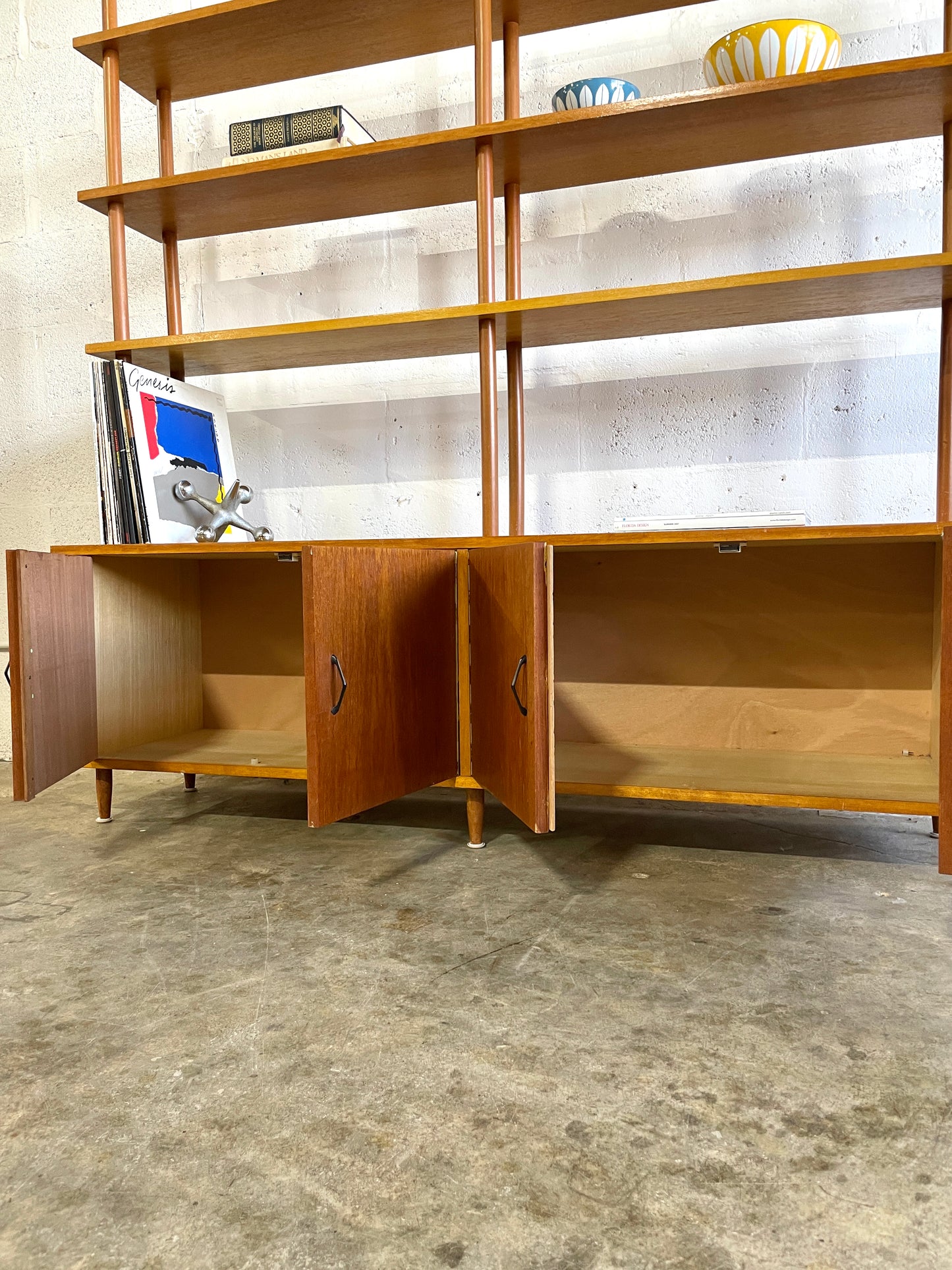 Scandinavian Modern Bookcase by Lutjens for Gouda den Boer