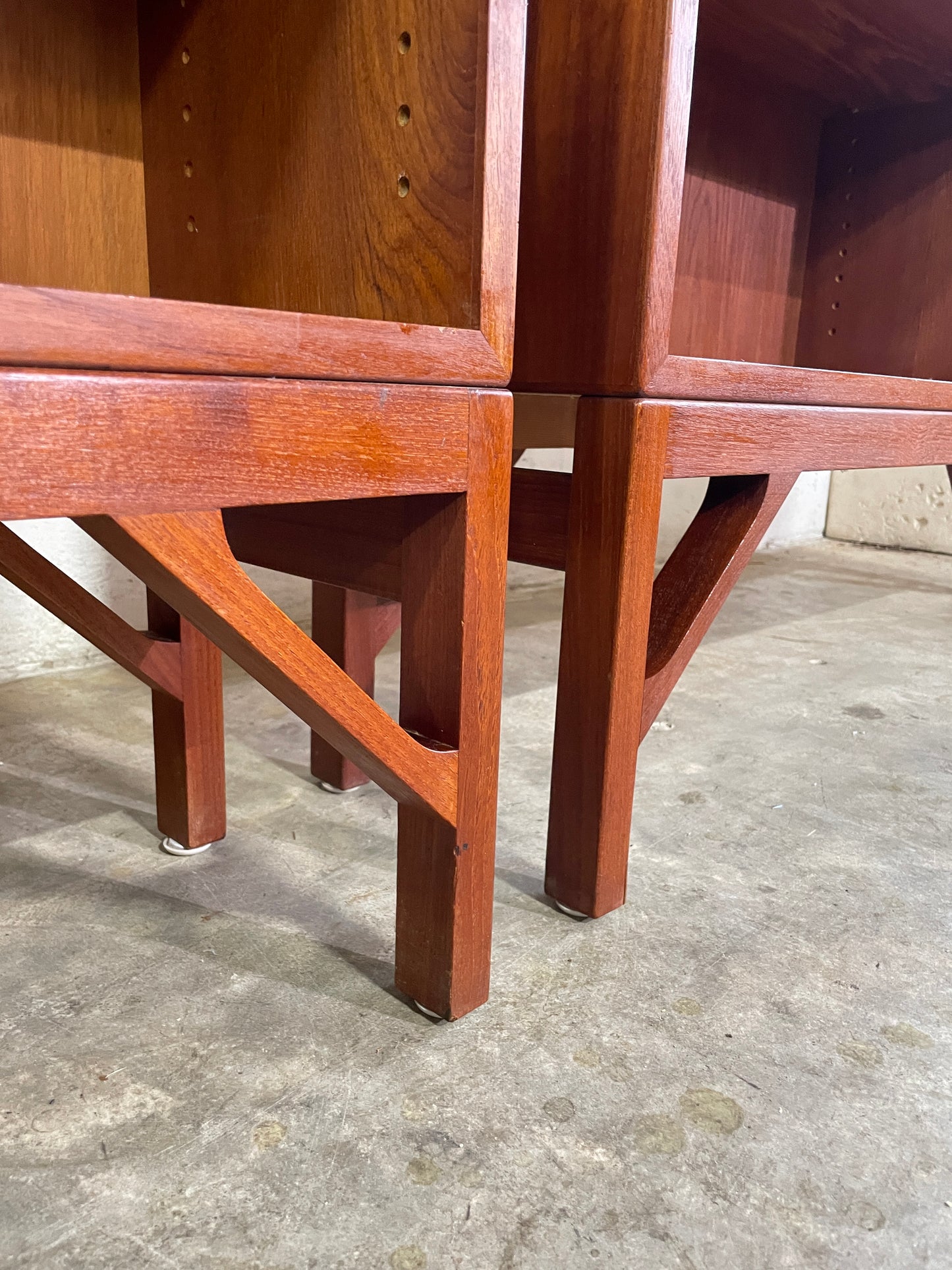 Danish Mid Century Modern Teak Bookcase by Borge Mogensen