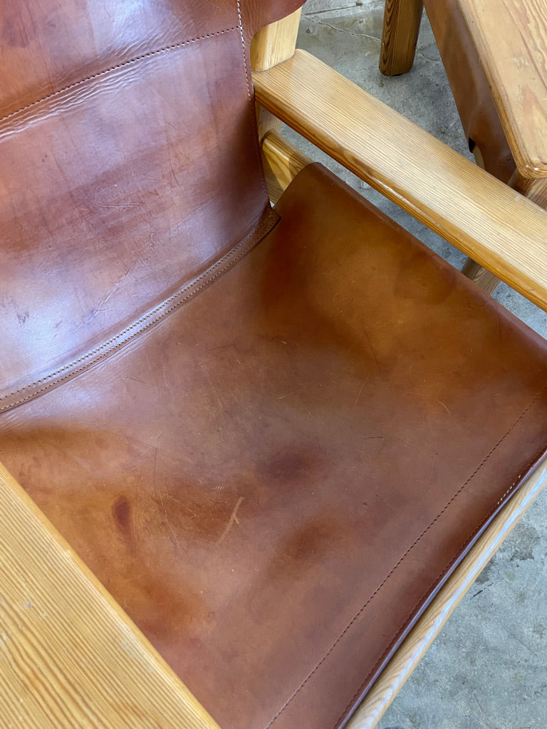 Pair Scandinavian Modern "Natura" Chairs by Karin Mobring