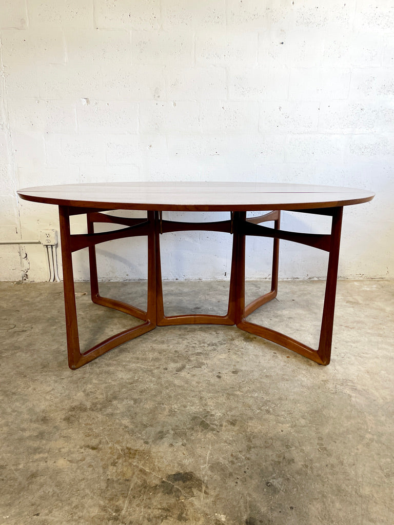 Peter Hvidt & Orla Molgaard Drop Leaf Dining Table
