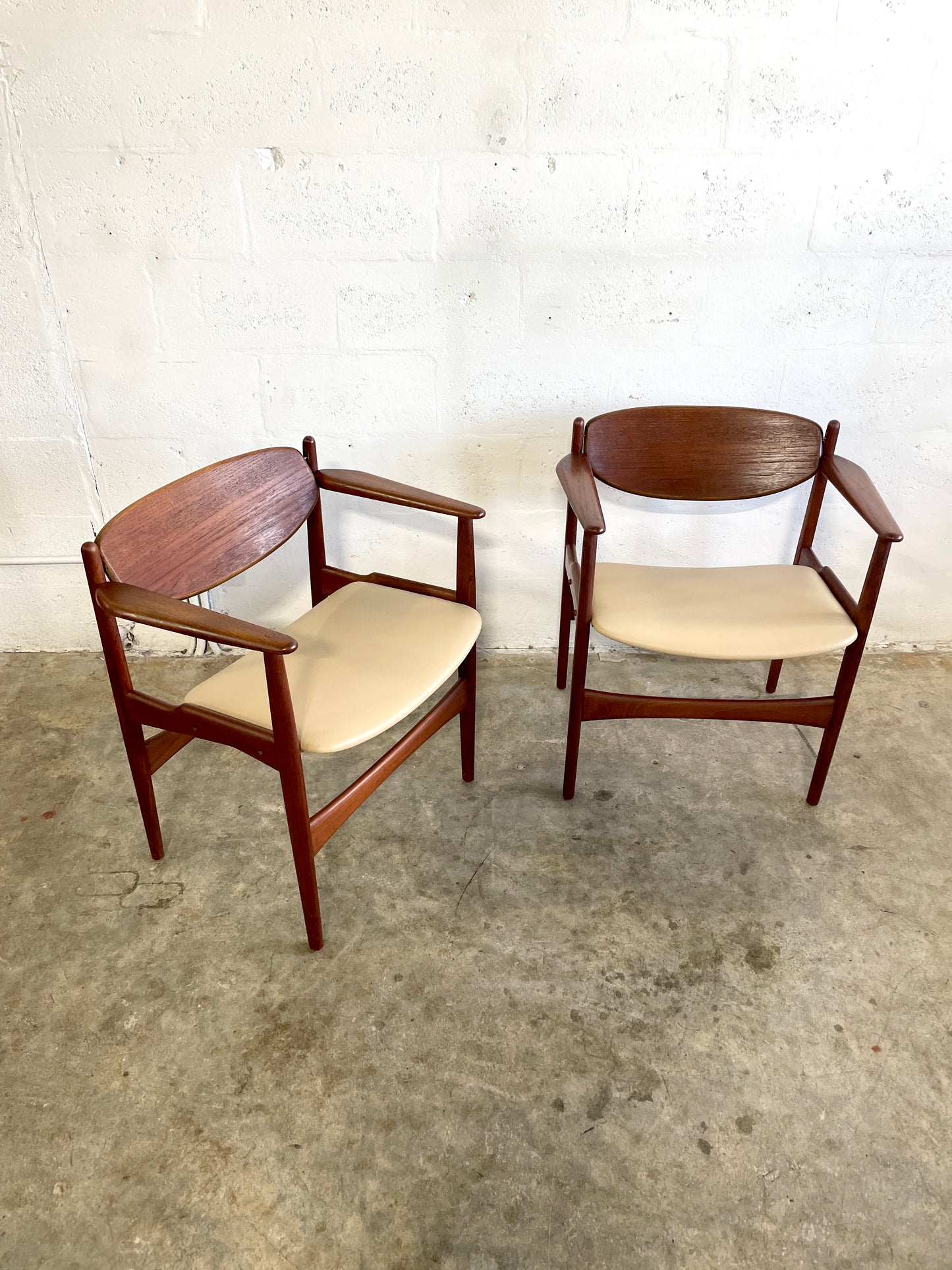 Rare Pair Arne Hovmand Olsen Chairs