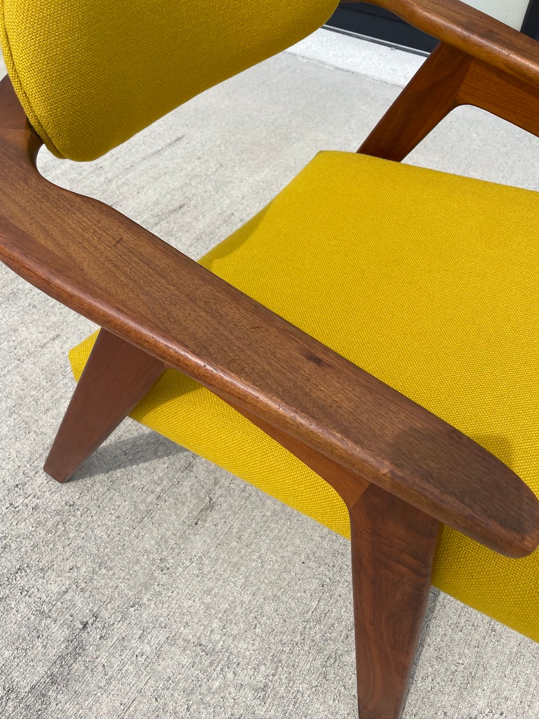 Adrian Pearsall 916 CC Captain's Chair Mid Century