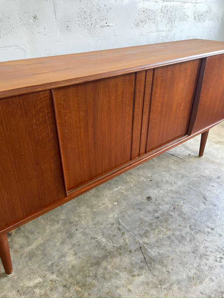 Danish Mid Century Modern Teak Sideboard or TV Console
