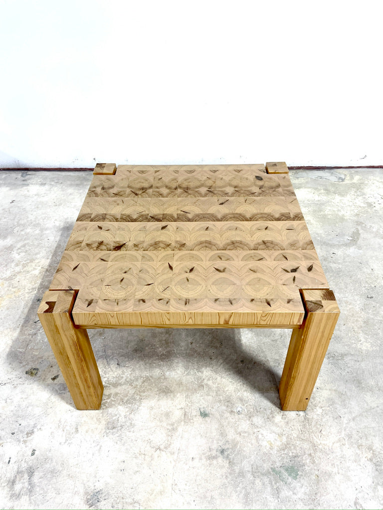 Scandinavian Vintage Oak Coffee Table