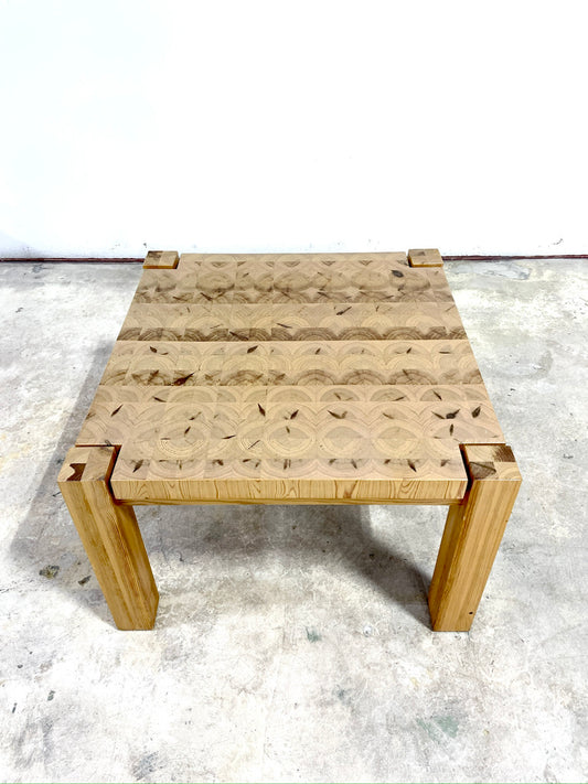 Scandinavian Vintage Oak Coffee Table