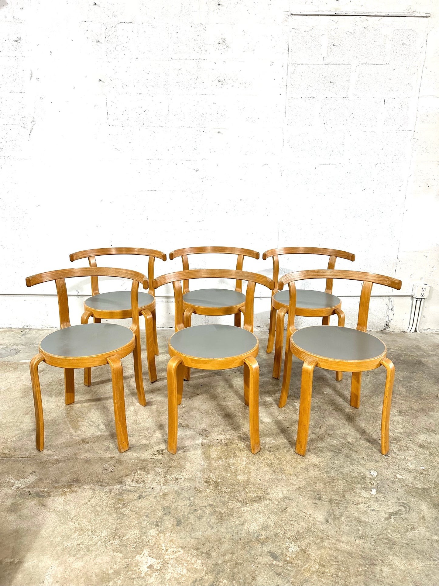 Magnus Olesen 8000 Series Dining Chairs by Rud Thygesen and Johnny Sorensen Danish Modern