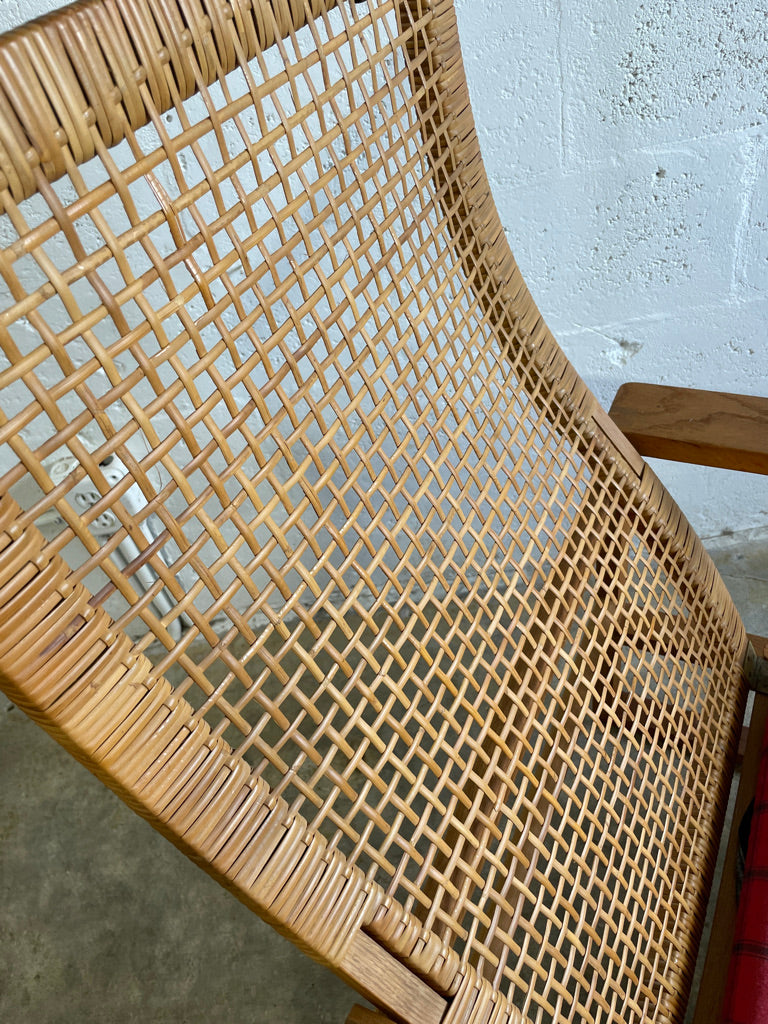 Borge Mogensen BM-2254 Danish Modern Lounge Chair & Ottoman