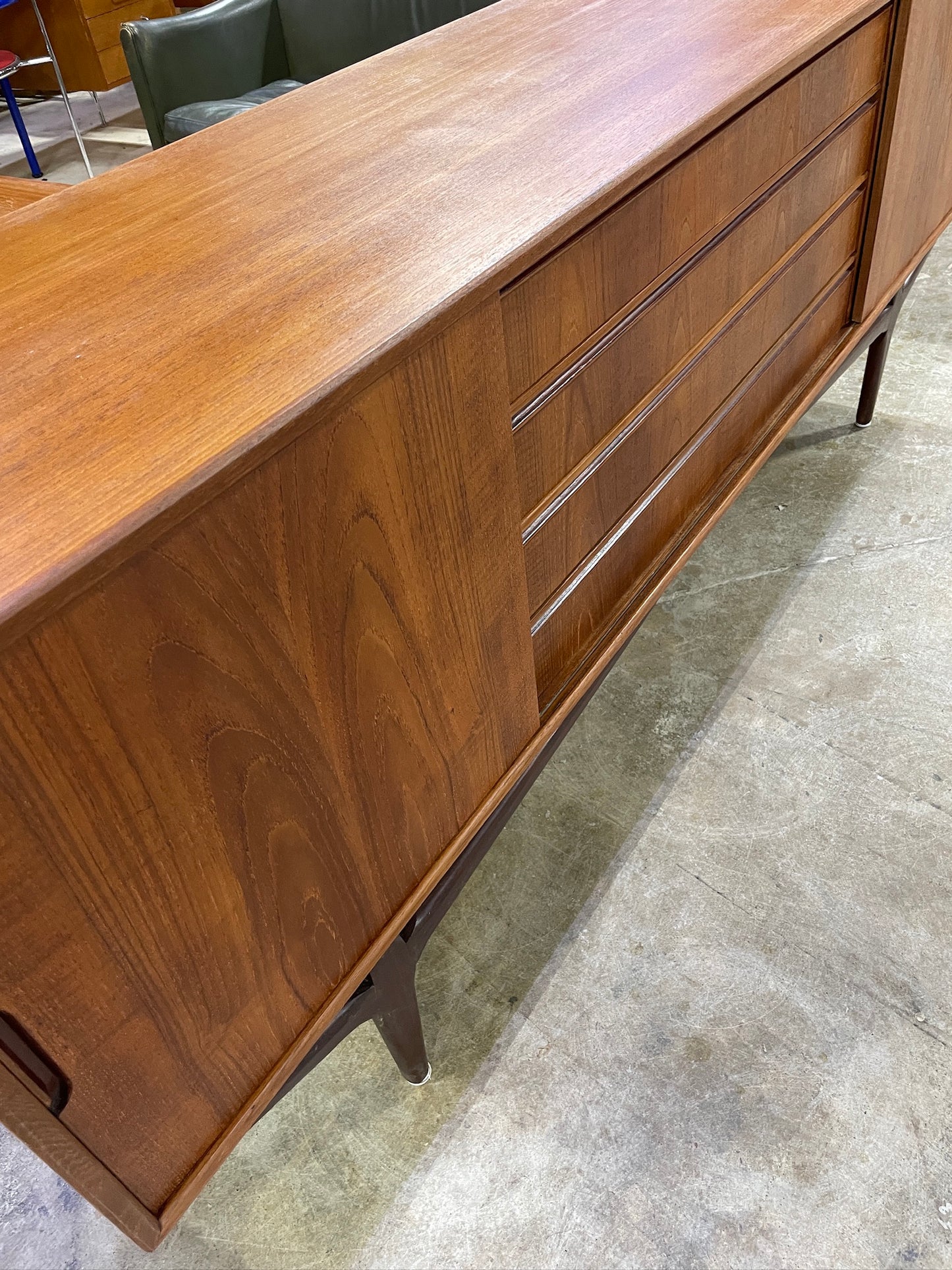 Danish Modern Console or Credenza