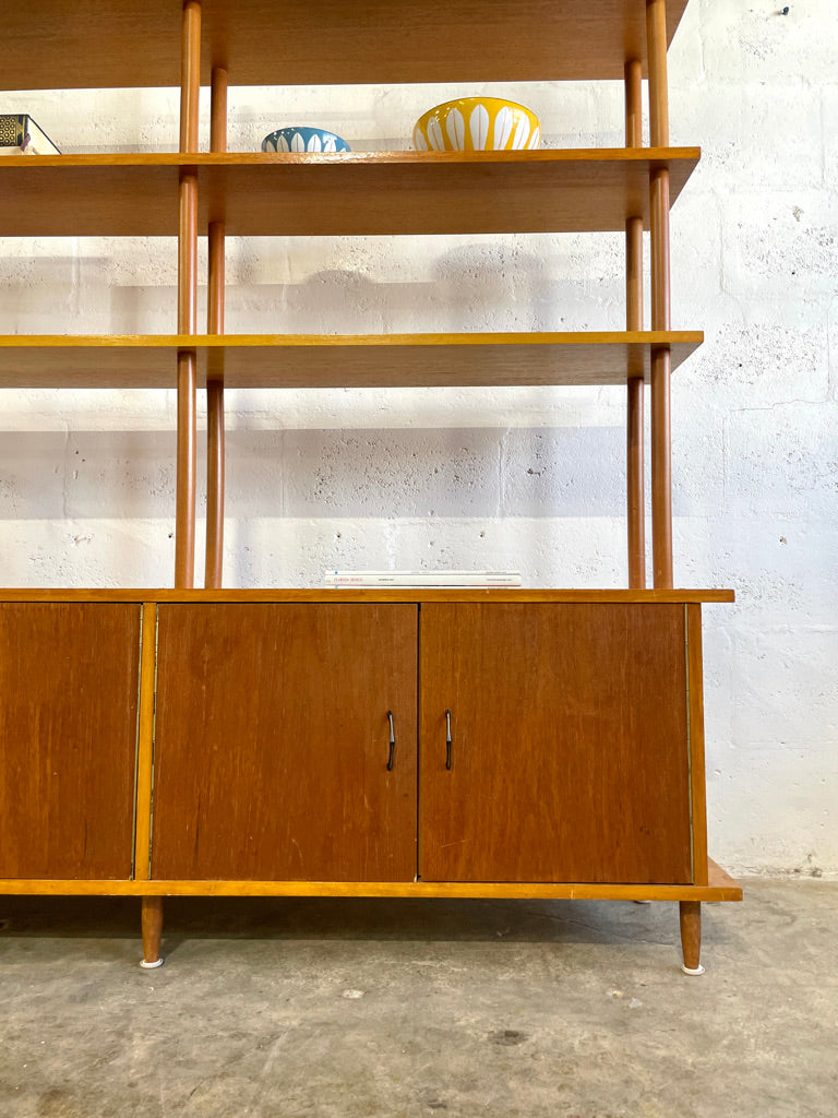 Scandinavian Modern Bookcase by Lutjens for Gouda den Boer