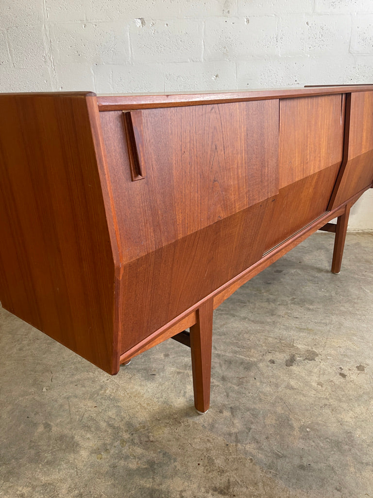 Danish Mid Century Modern Credenza or TV Media Console