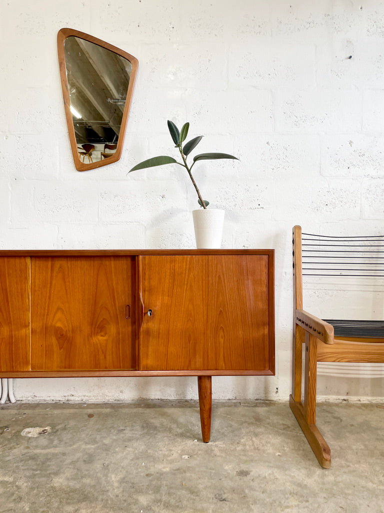 Danish Mid Century Credenza or Media TV Console