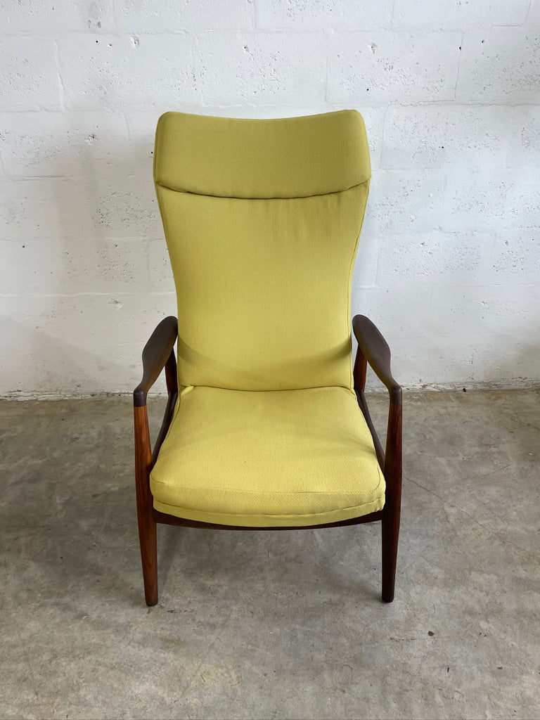 Madsen and Schubell MS20 Recliner Teak Chair Danish Mid Century Modern