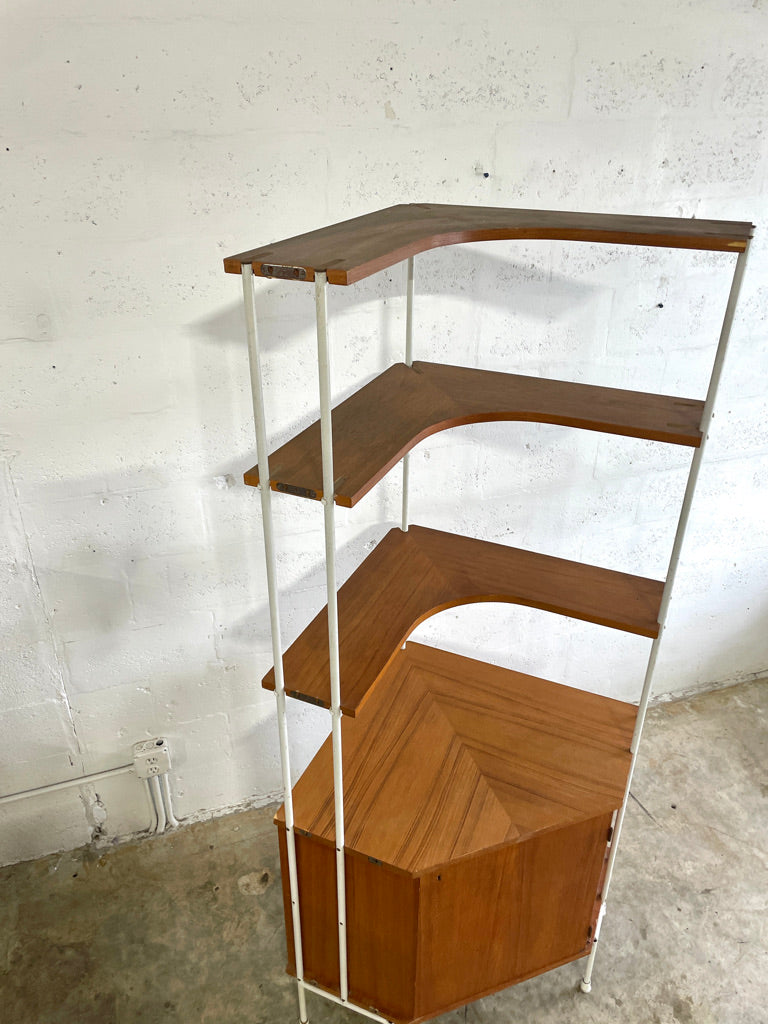 Mid Century Modern Wall Unit or Bookcase "Prydno"