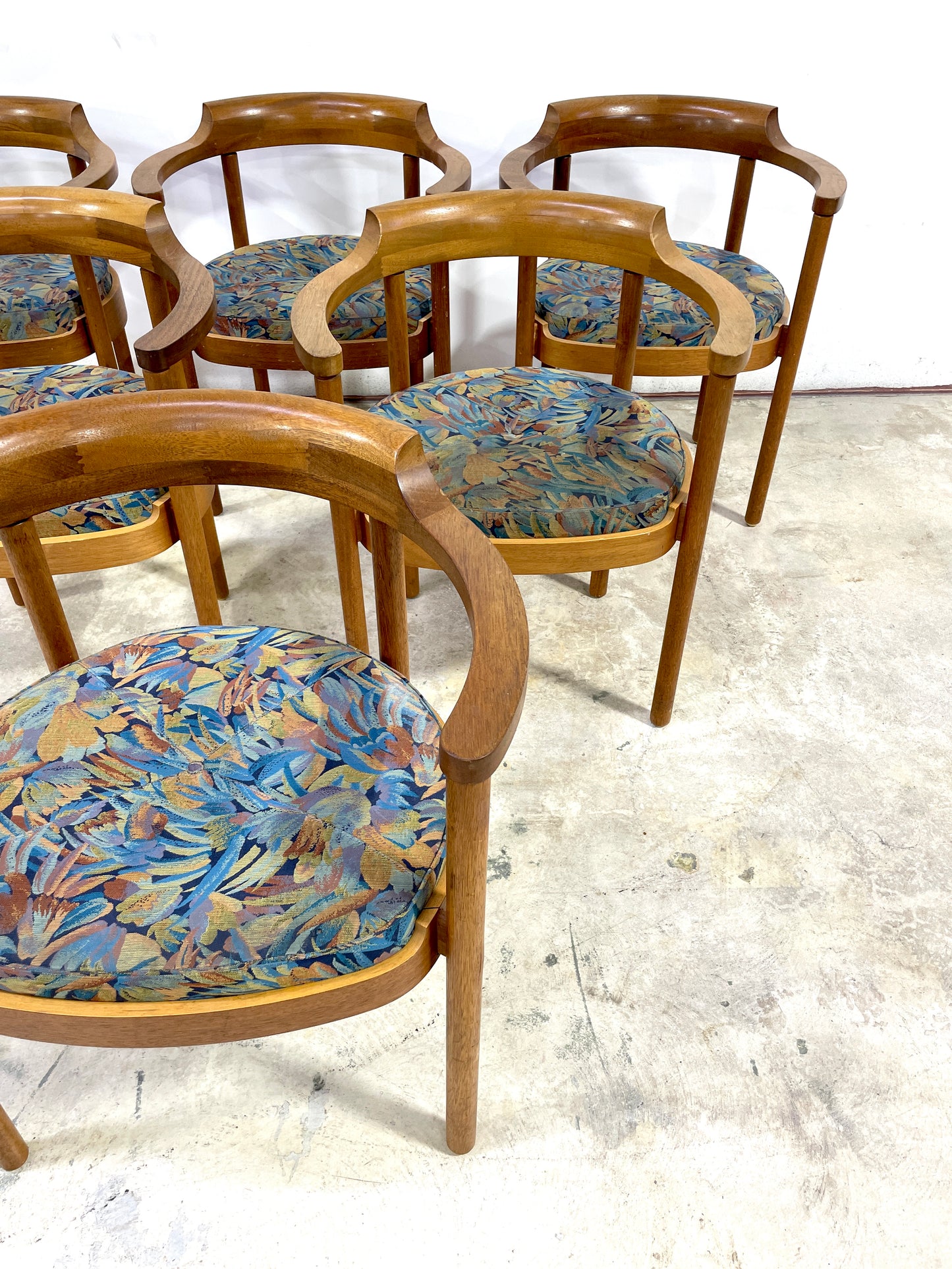 Danish Modern Dining Chairs by Henning Jensen & Torben Valeur M40