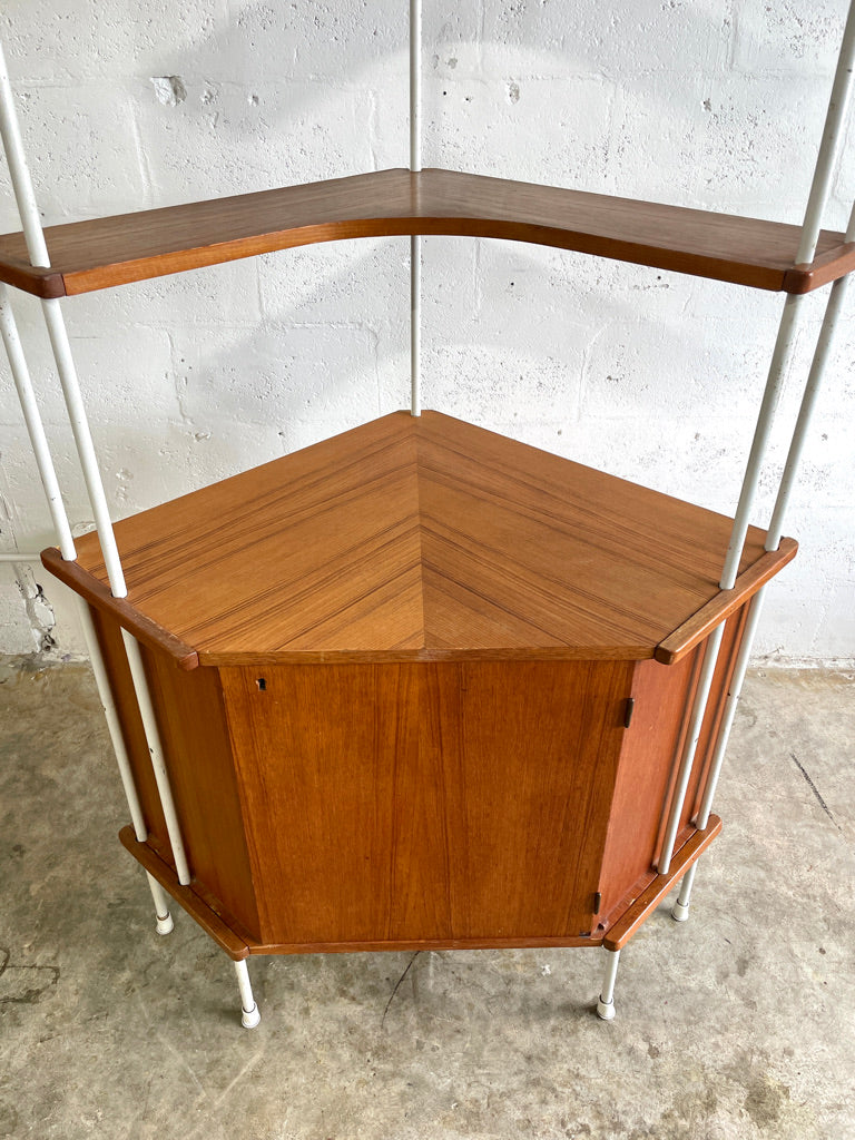 Mid Century Modern Wall Unit or Bookcase "Prydno"