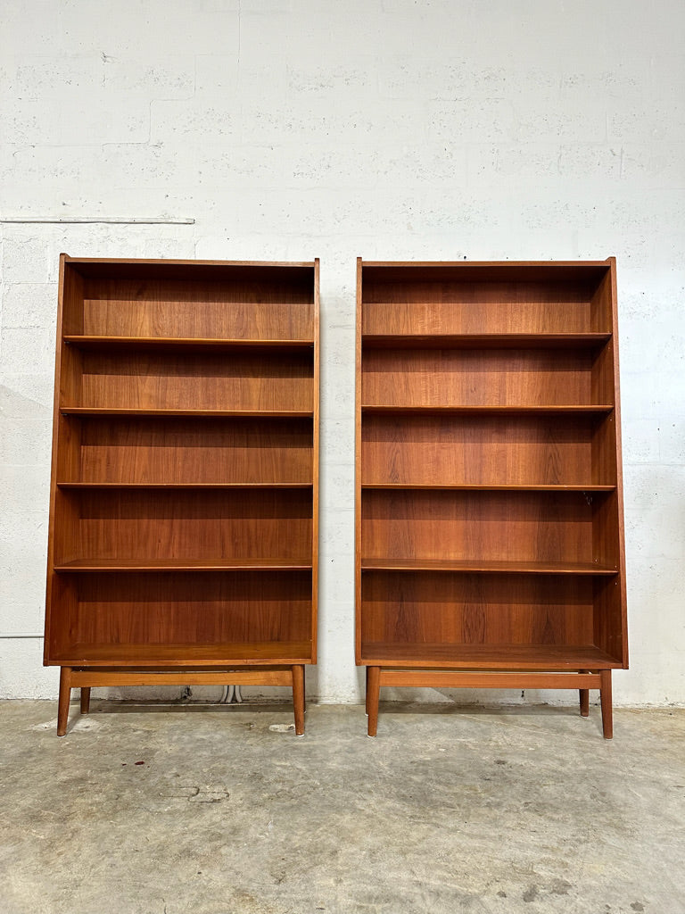 Danish Mid Century Modern Bookcase or Bookshelf by Johannes Sorth