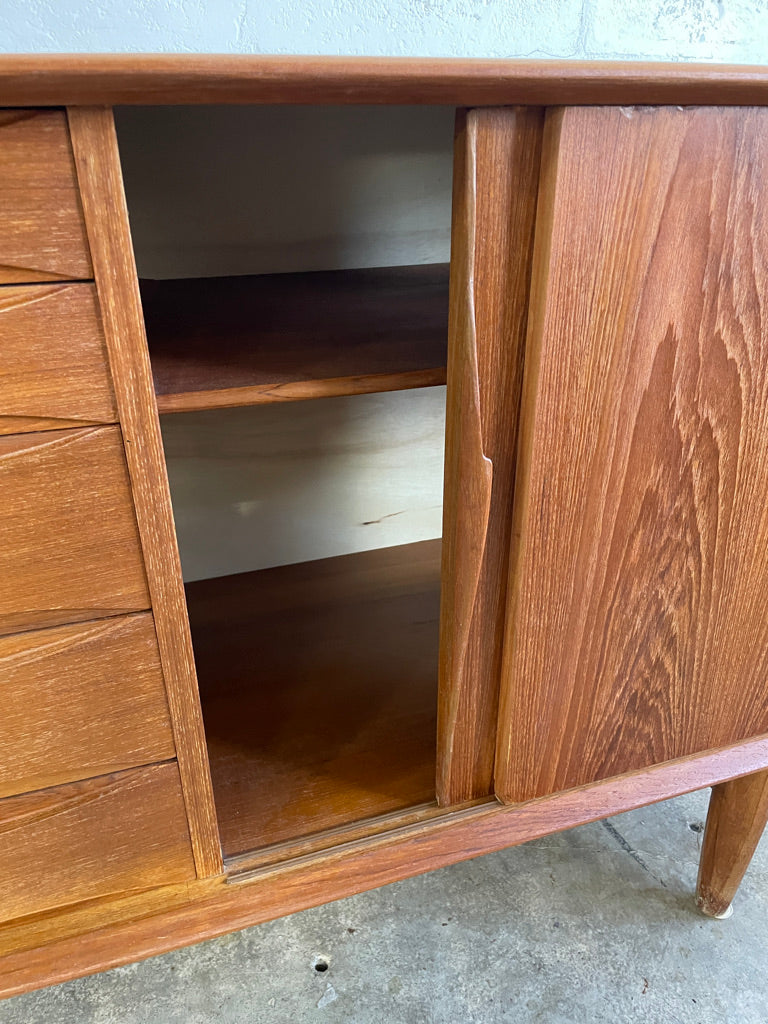 Arne Vodder for Skovby 7738 Mid Century Danish Teak Credenza