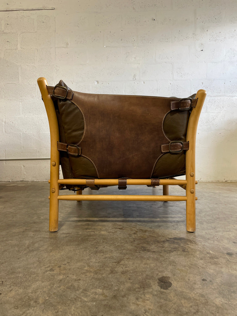 Arne Norell Ilona Safari Loveseat Danish Modern