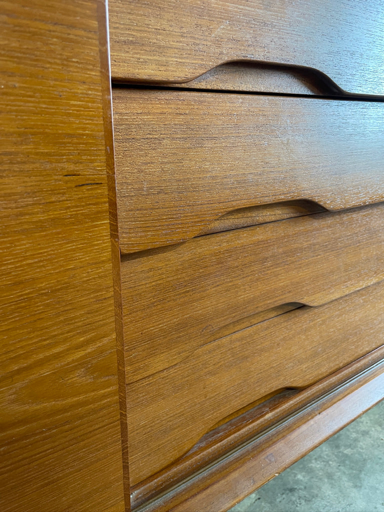 Danish Mid Century Modern Credenza or TV Console by Skobvy