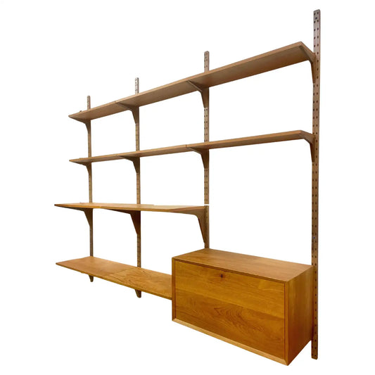 Poul Cadovius Danish Modern Teak Wall Unit or Shelf System