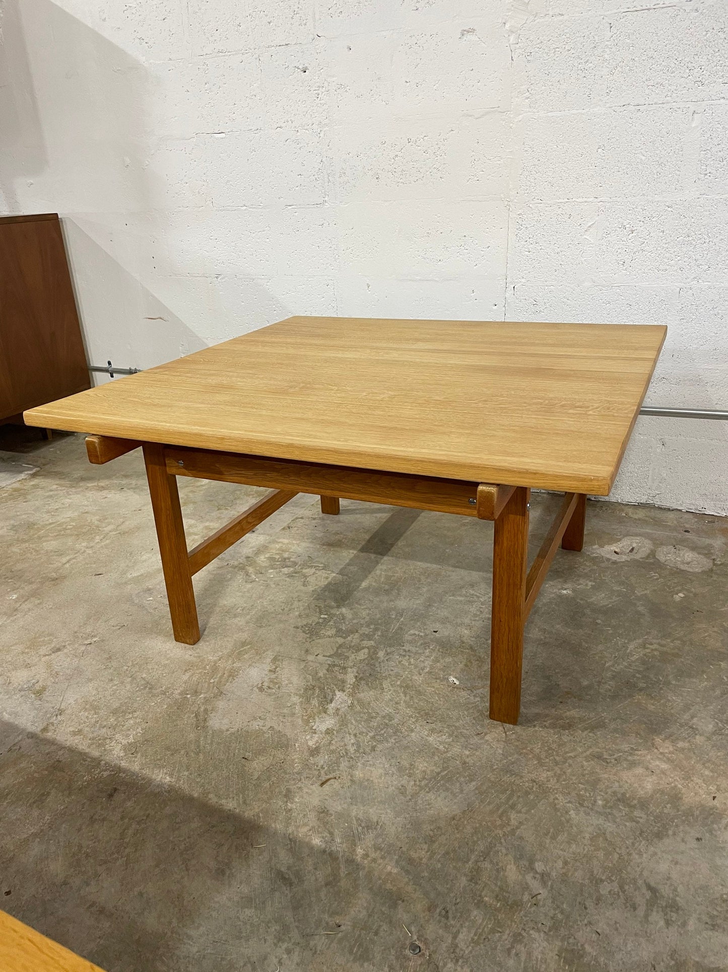 Hans Wegner Oak Coffee Table Danish Modern