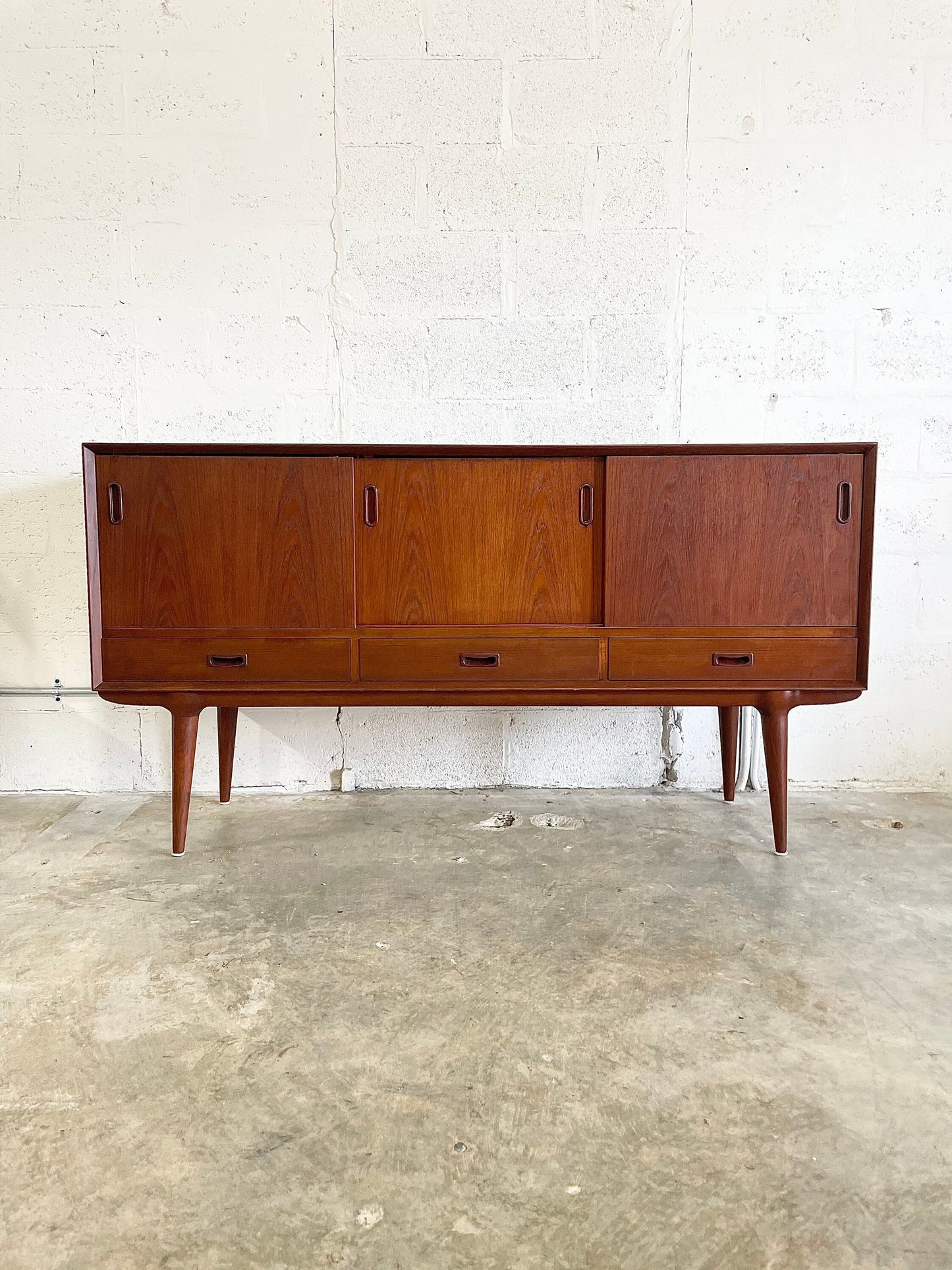 Oman Junn Danish Mid Century Modern Sideboard or Credenza