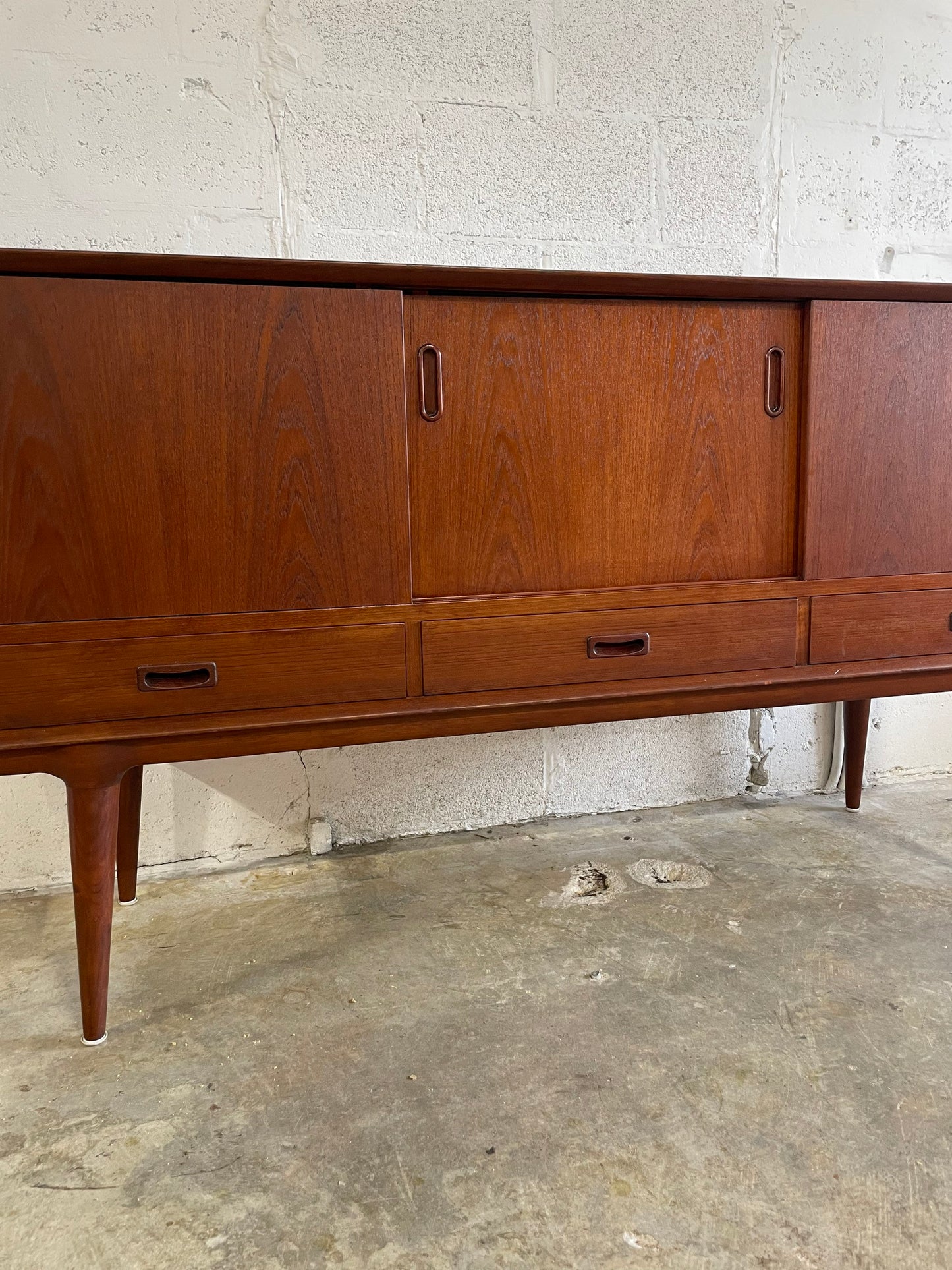 Oman Junn Danish Mid Century Modern Sideboard or Credenza