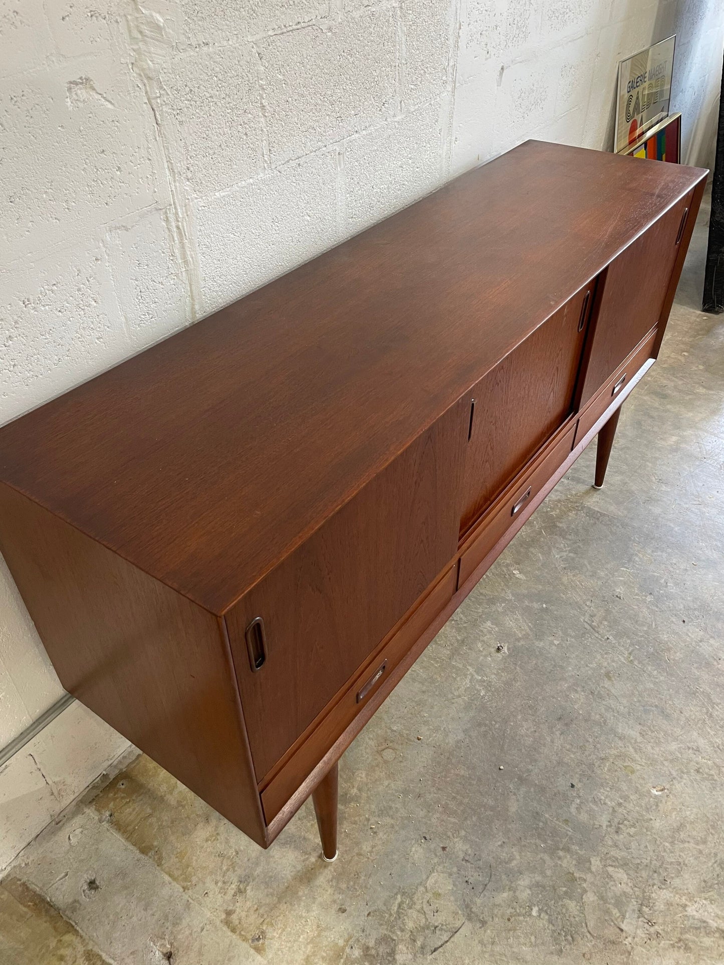 Oman Junn Danish Mid Century Modern Sideboard or Credenza