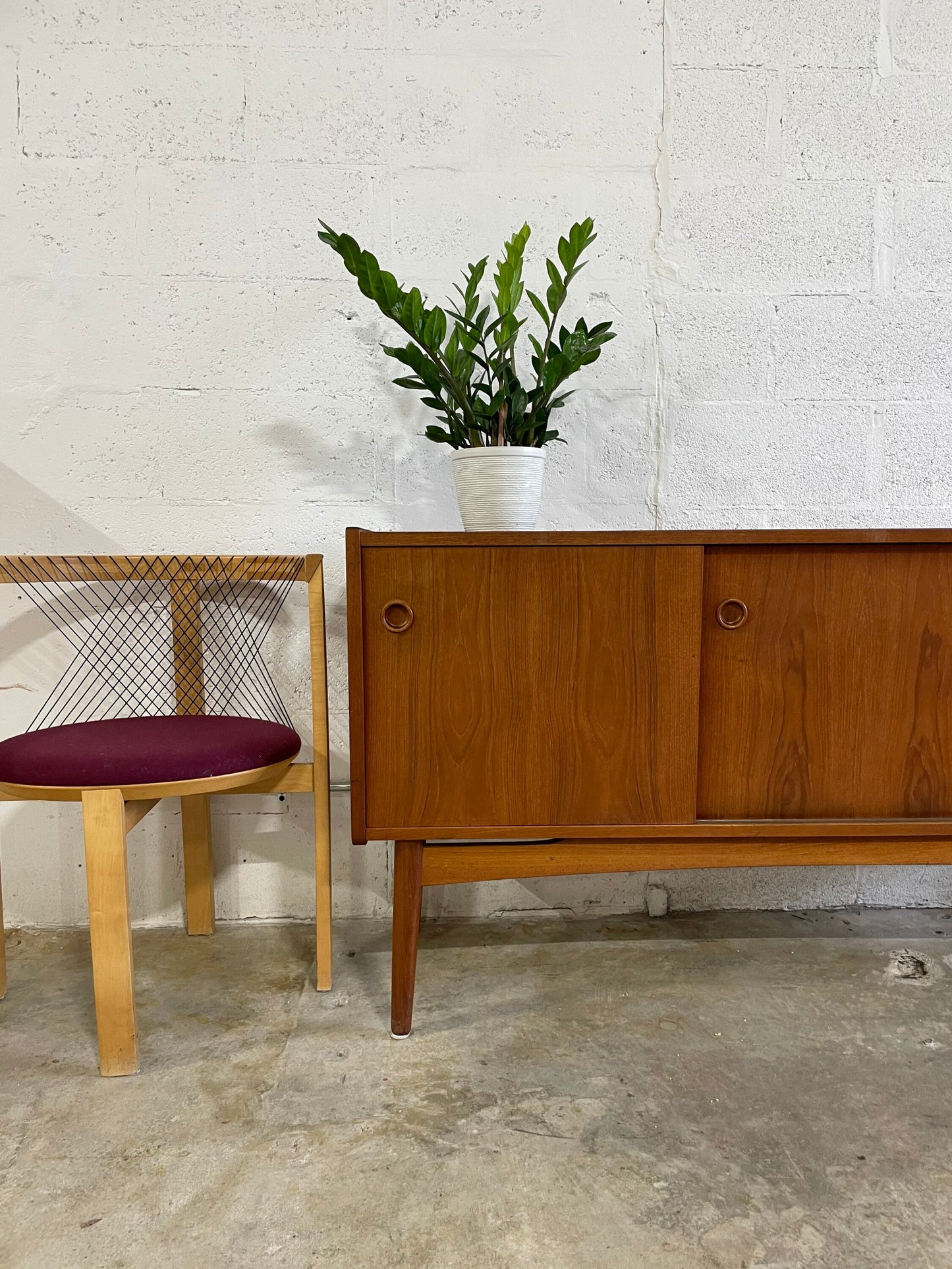 Danish Mid Century Modern Credenza or Console