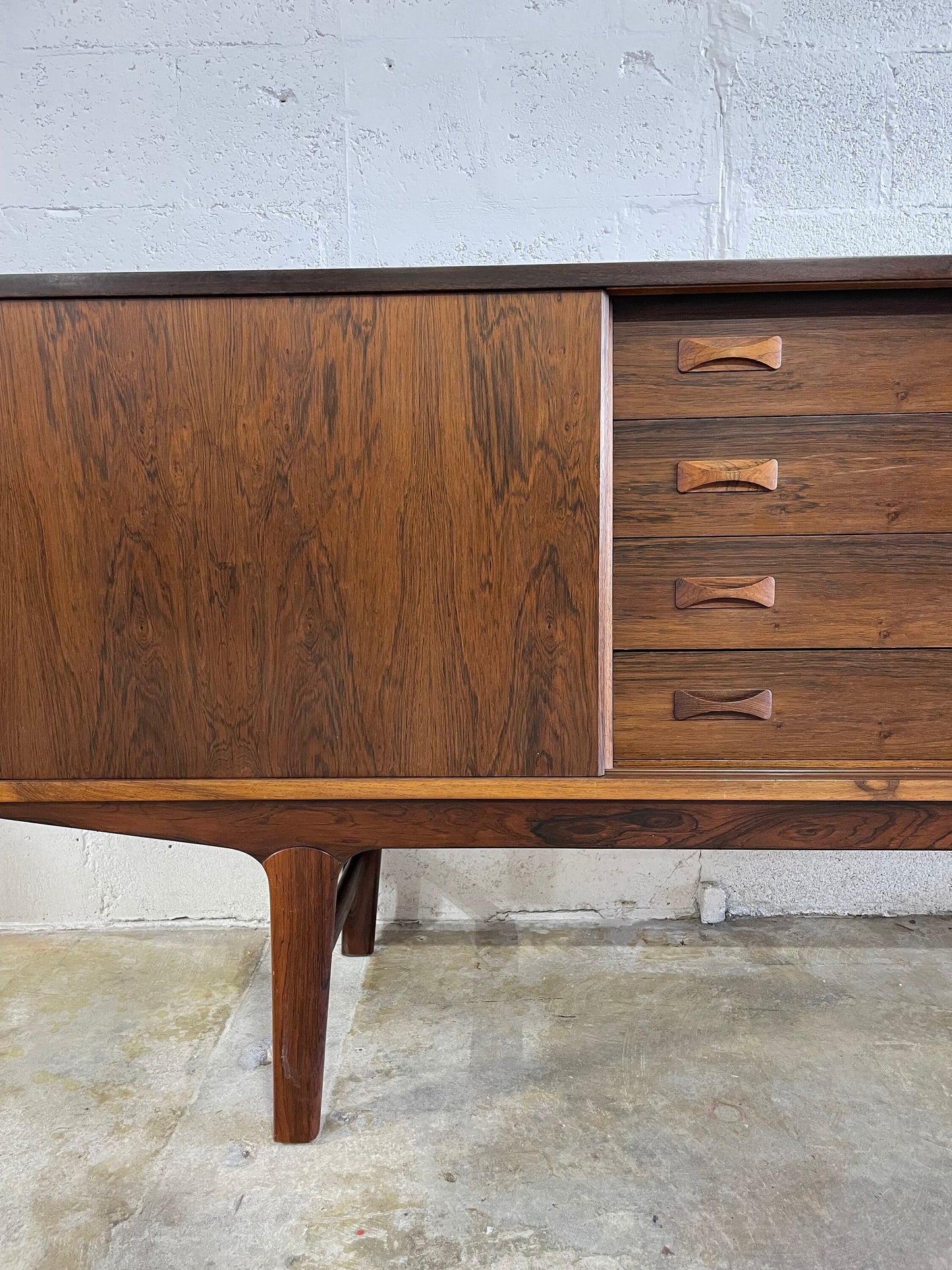 Danish Mid Century Modern Credenza or Console