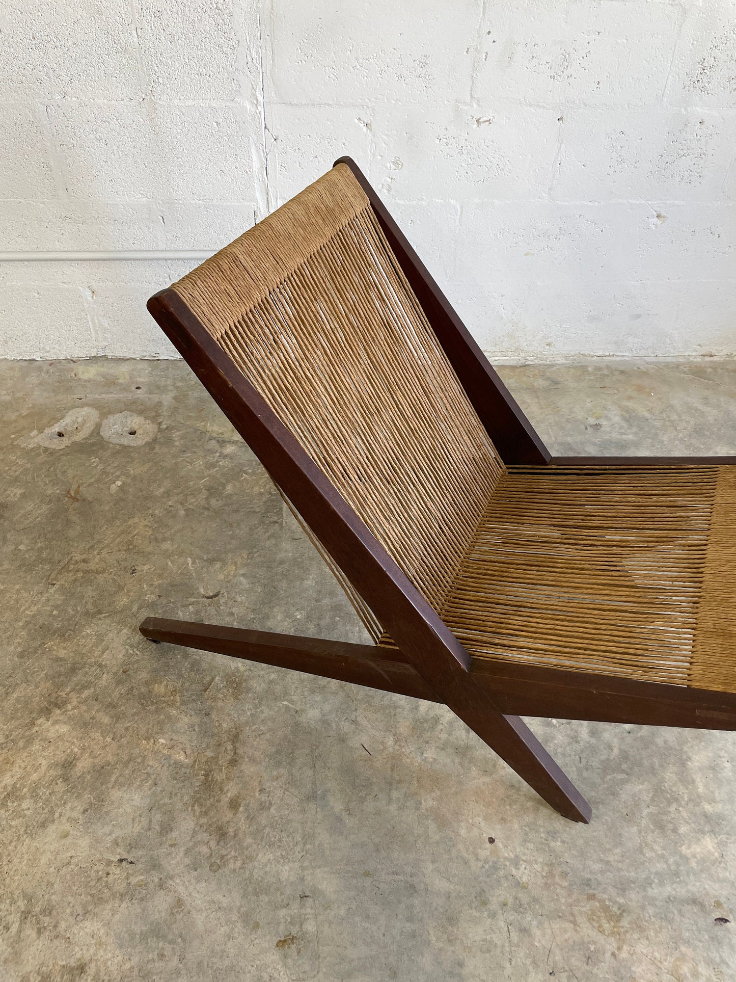 Poul Kjaerholm Rope Chair Attributed