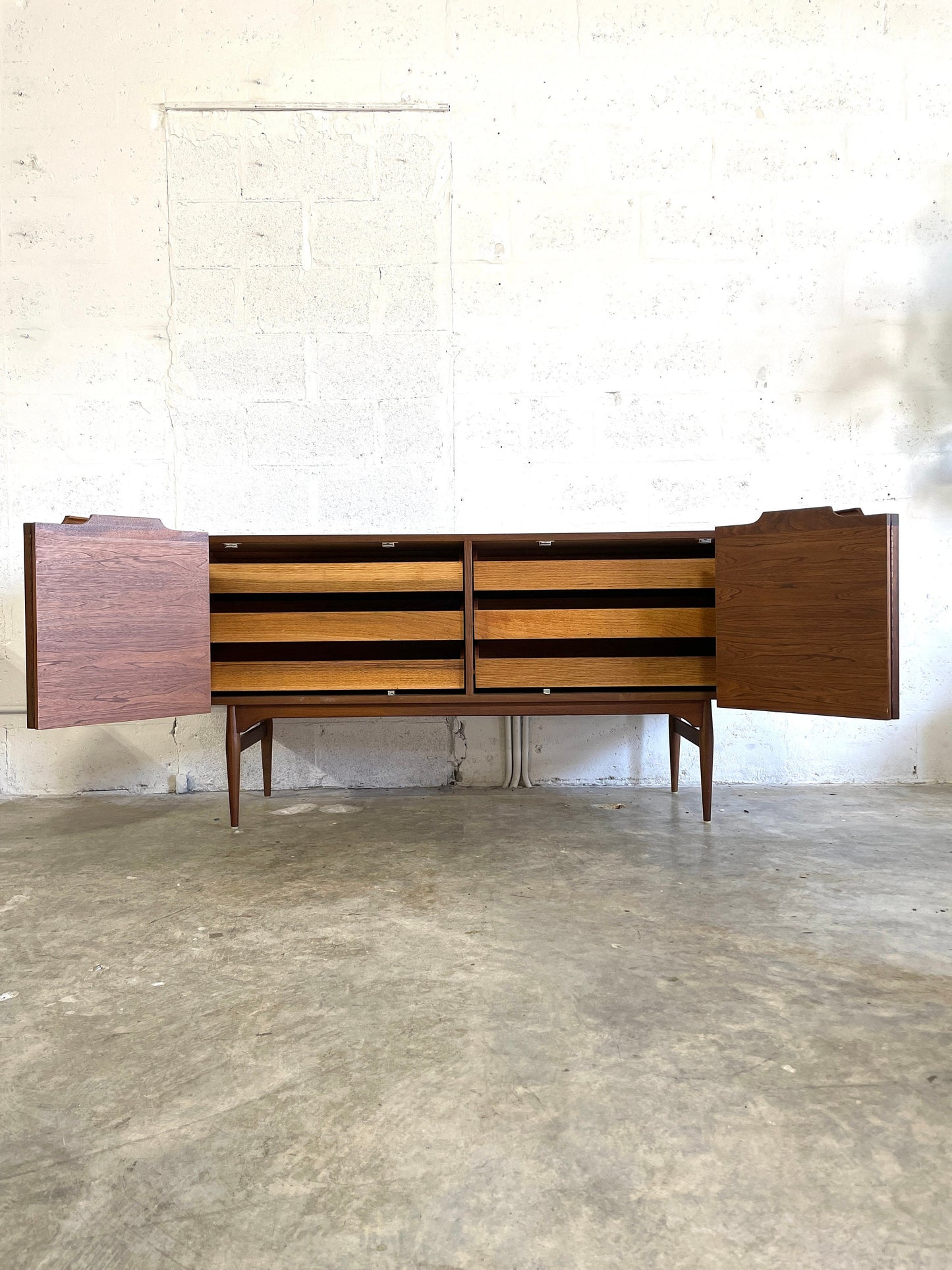 John Caldwell for Brown Saltman Mid Century Dresser Bedroom Set