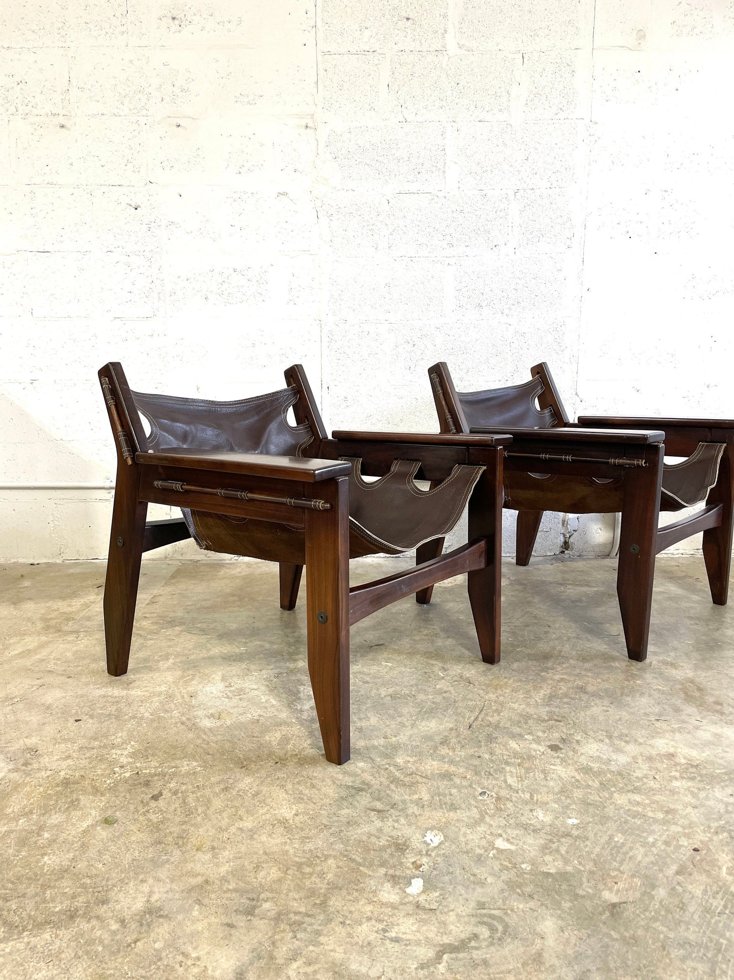 Sergio Rodrigues “Kilin” Chairs Brazilian Mid Century