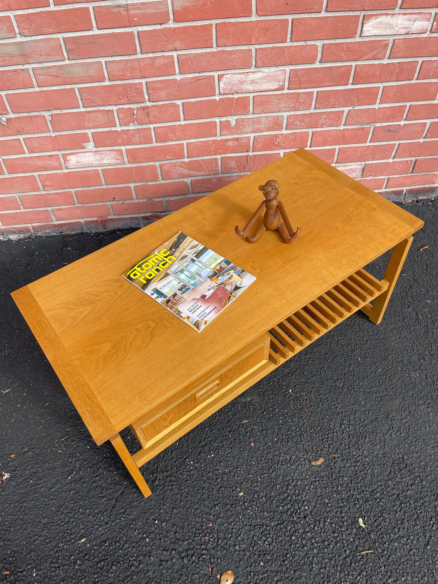 Mid Century Modern Coffee Table or Bench Vintage Ikea