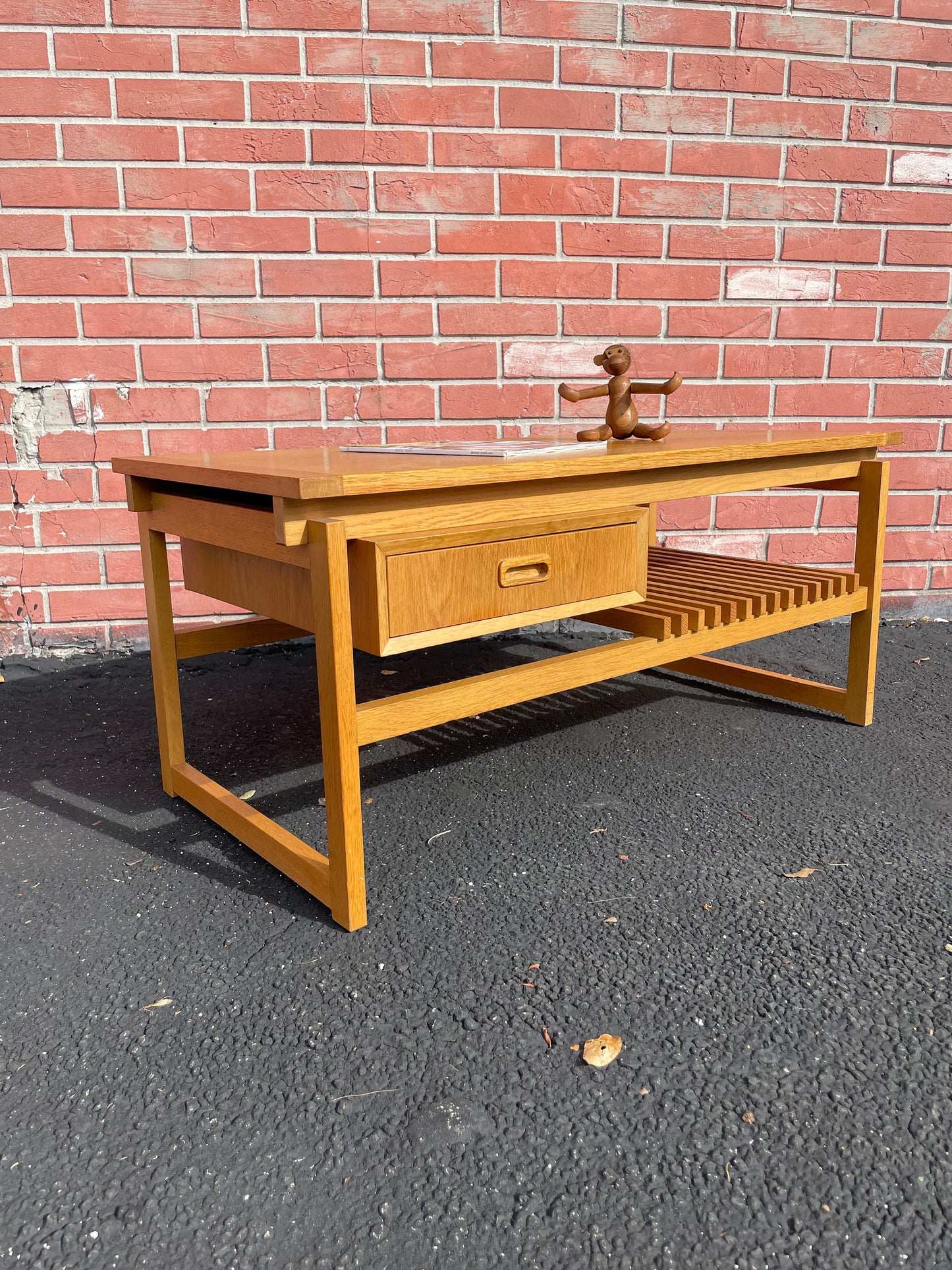 Mid Century Modern Coffee Table or Bench Vintage Ikea