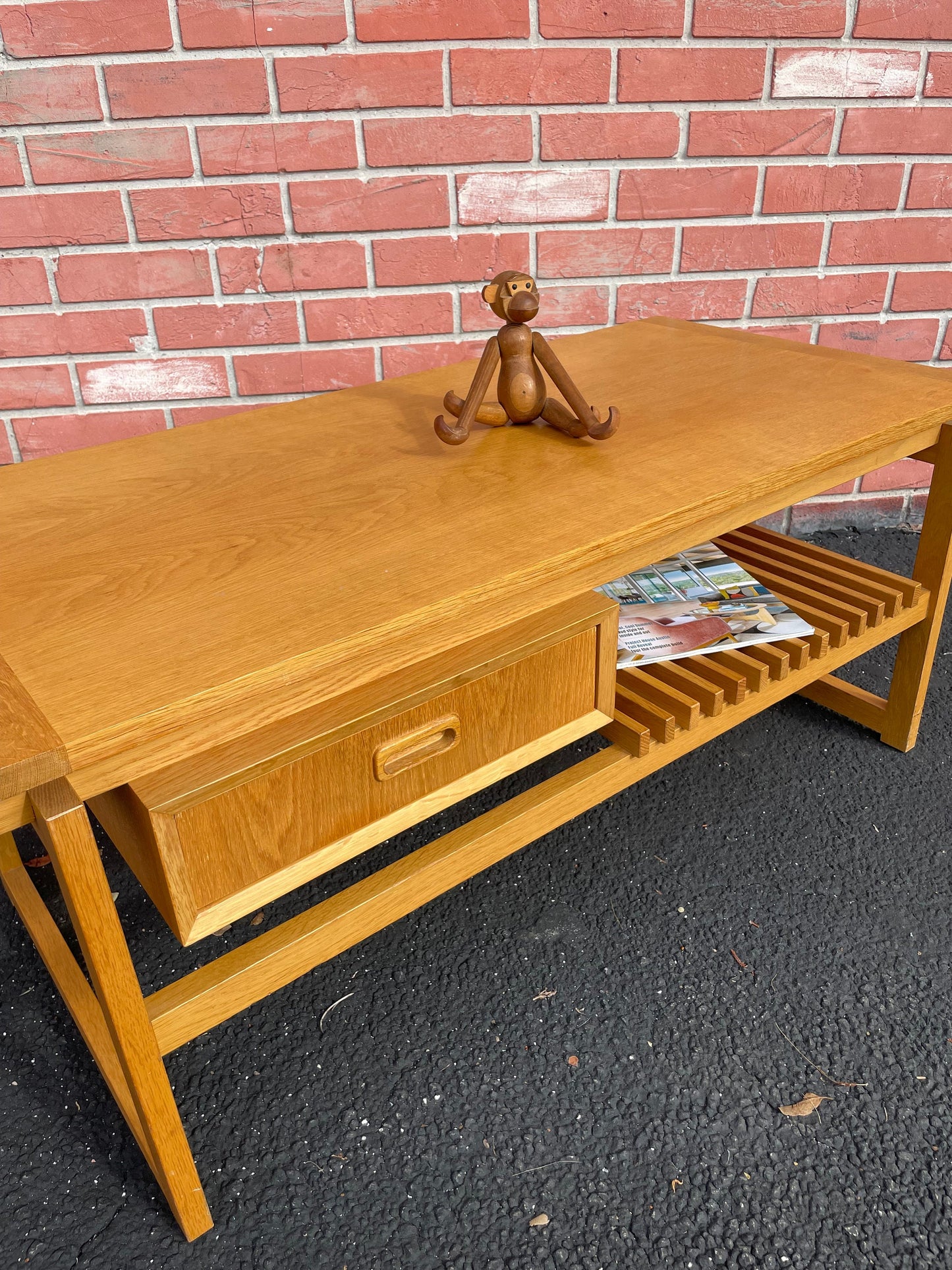 Mid Century Modern Coffee Table or Bench Vintage Ikea