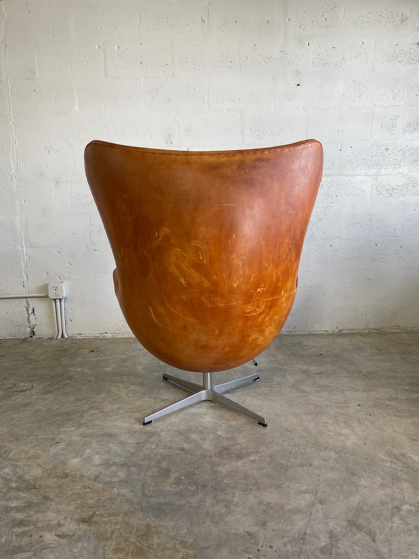 Arne Jacobsen Egg Chair for Fritz Hansen Model 3316 Vintage 80s-90s