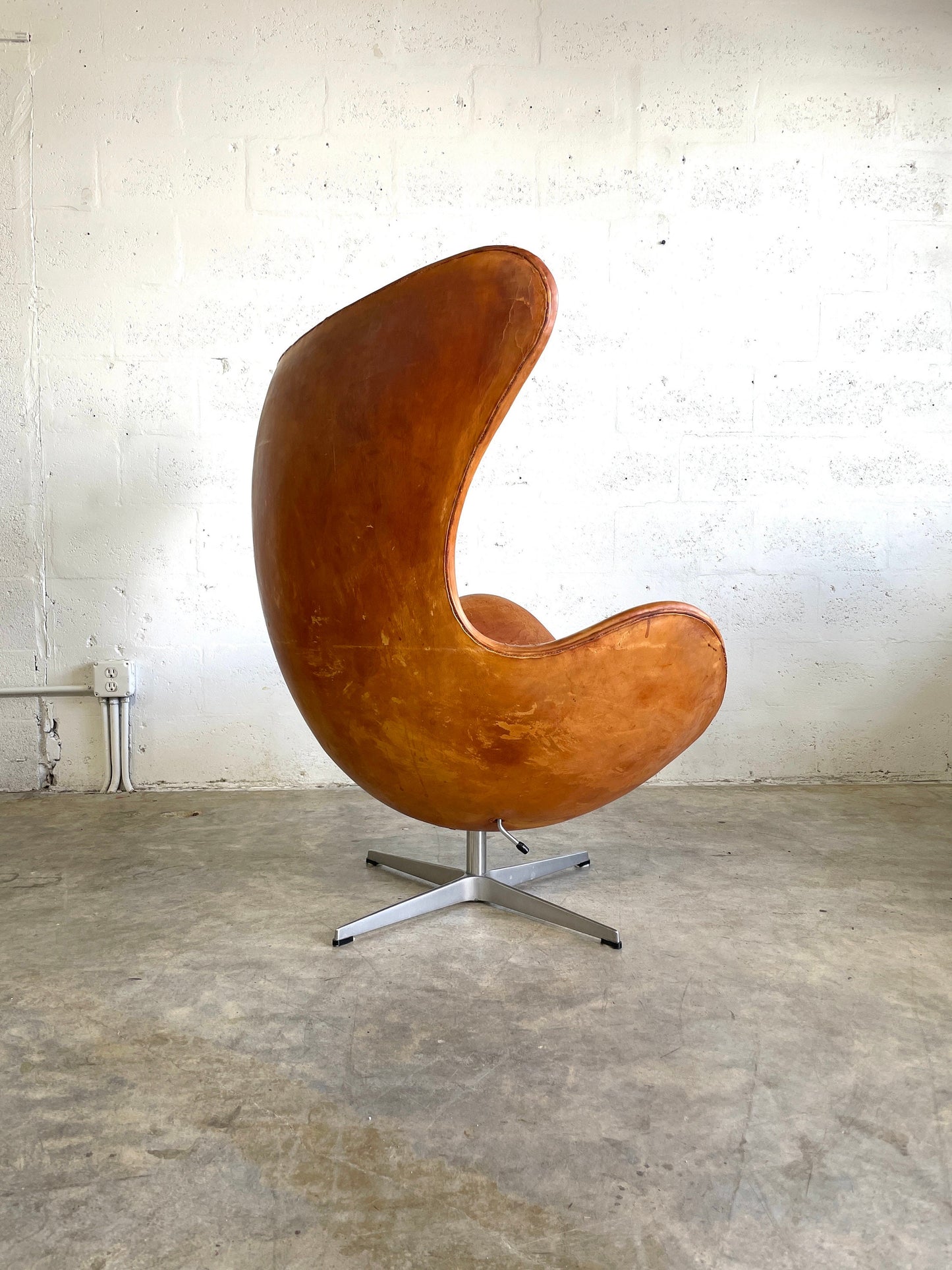 Arne Jacobsen Egg Chair for Fritz Hansen Model 3316 Vintage 80s-90s