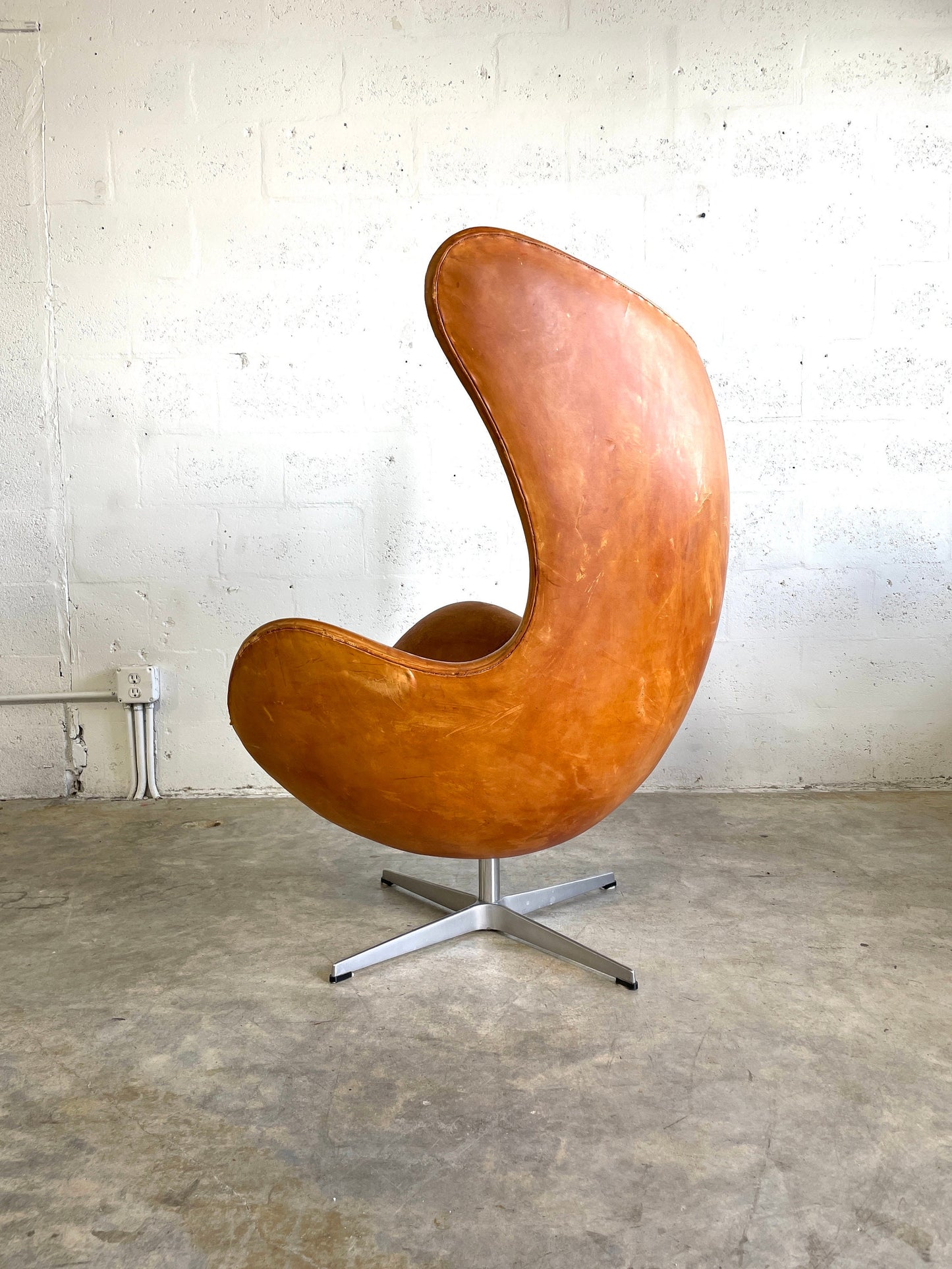 Arne Jacobsen Egg Chair for Fritz Hansen Model 3316 Vintage 80s-90s